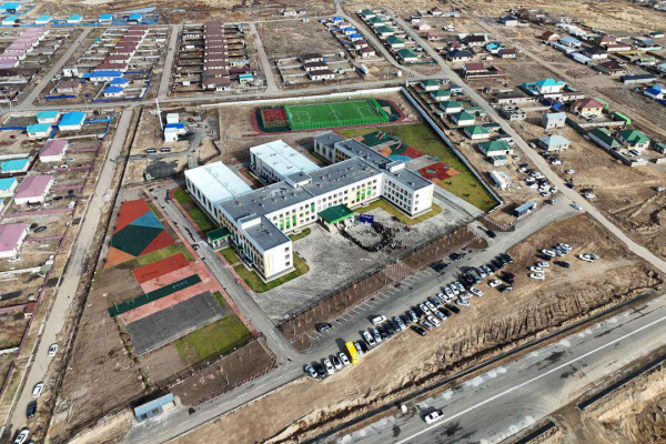 В Аягозе открылась школа на 600 мест