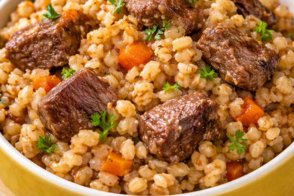 После этого рецепта семья приучилась к перловке: готовлю в духовке &mdash; и всегда просят добавку