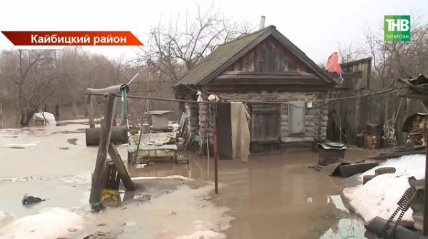 Вятка вышла в лидеры по подъему воды: +41 см за сутки, на других реках РТ &mdash; спад