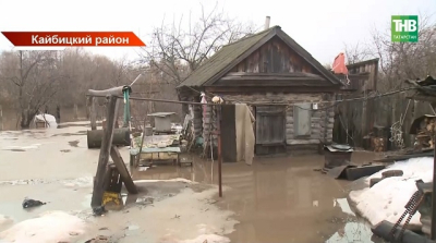 Вятка вышла в лидеры по подъему воды: +41 см за сутки, на других реках РТ &mdash; спад