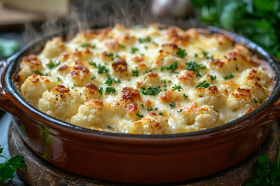 Когда картошка уже надоела. Сочная запеканка с курицей и цветной капустой &mdash; заливаю молоком и в духовку