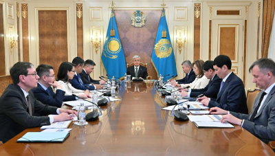 Токаев принял годовой отчет Нацбанка