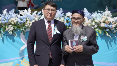 Память и благодарность героям: в Казыгуртском районе отметили 80-летие Победы