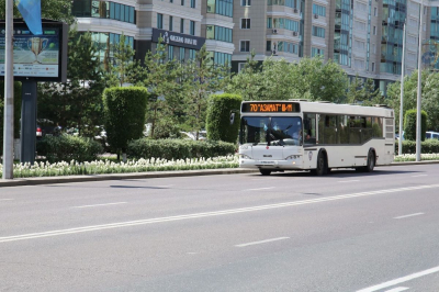 В период саммита ШОС в Астане изменятся 30 маршрутов автобусов