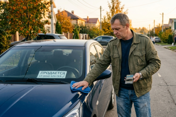 Как продать автомобиль: через салон, по объявлению, на спецплощадке, риски