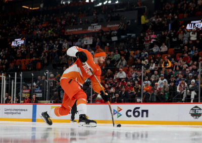 Дронов победил в конкурсе на силу броска, Миллер из &laquo;Ак Барса&raquo; - третий