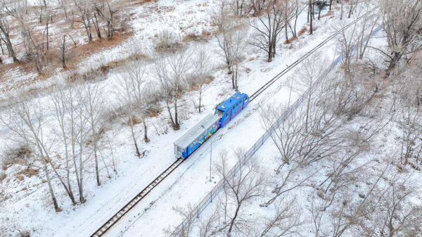 Детская железная дорога открылась в области Абай