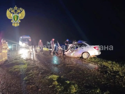 В Татарстане четыре человека погибли в ДТП с трактором