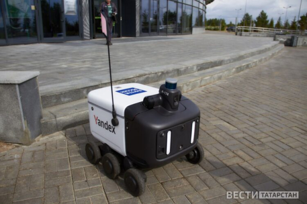 Сервис рободоставки охватил еще два района Казани