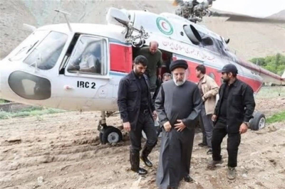 Вертолет президента Ирана совершил жесткую посадку близ границы с Азербайджаном