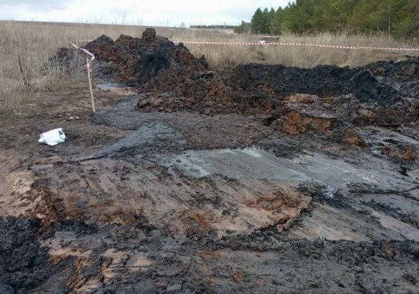 В Азнакаевском районе Татарстана загрязнилась почва из-за прорыва нефтепровода