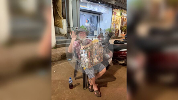 Легендарный шарманщик с казанского Баумана зимует на побережье Гоа 27/02/2026 &ndash; Новости