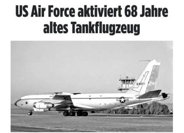Bild: США теряют KC-135 &mdash; в ход пошли музейные самолёты с авиабазы Дэвис-Монтан