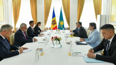 Foreign Ministers of Kazakhstan and Moldova Agree to Deepen Bilateral Partnership