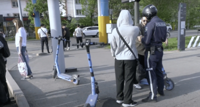 В Алматы идут рейды по самокатам