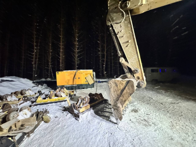 В Мамадышском районе погиб рабочий &mdash; его придавило ковшом экскаватора