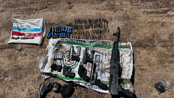 В Кара-Балте обнаружили схрон оружия
