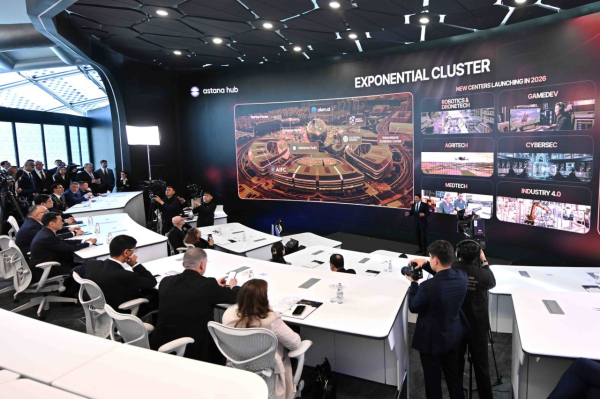 Президенты Казахстана и Израиля посетили Alem.ai