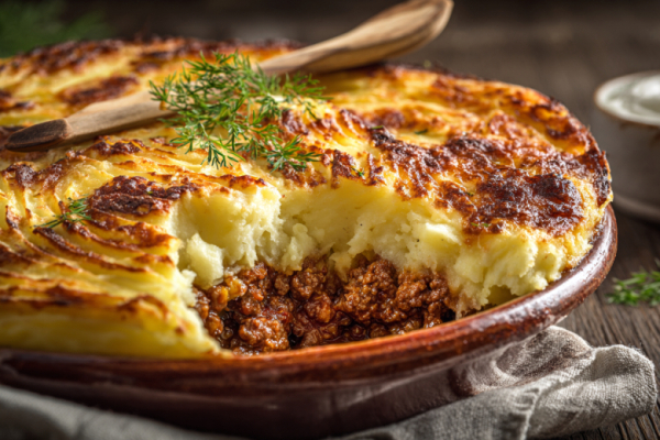 Ужин без лишних хлопот: нежная и быстрая картофельная запеканка с фаршем