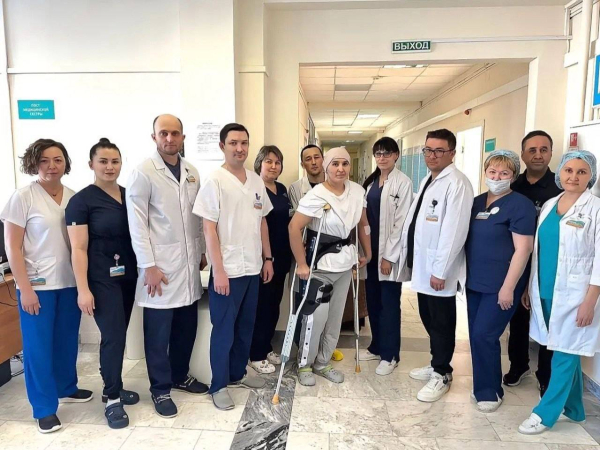 Врачи онкодиспансера Казани спасли ногу пациентки от ампутации