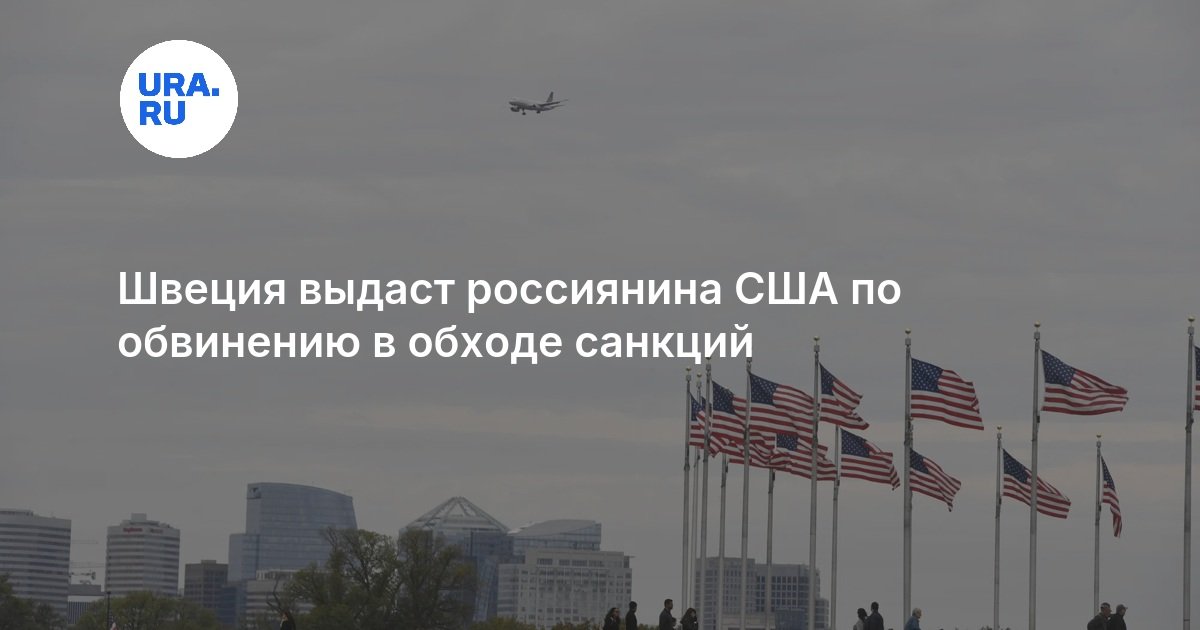 Швеция выдаст россиянина США по обвинению в обходе санкций